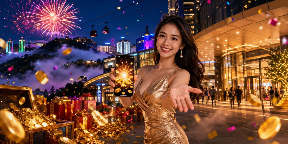 Pengguna Genting Highlands menggunakan aplikasi mudah alih cuci22 untuk mendaftar akaun